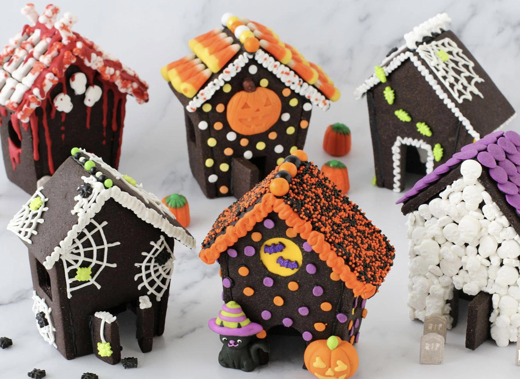 Haunted Gingerbread House Decorating @Newmarket by Creative Twist Events